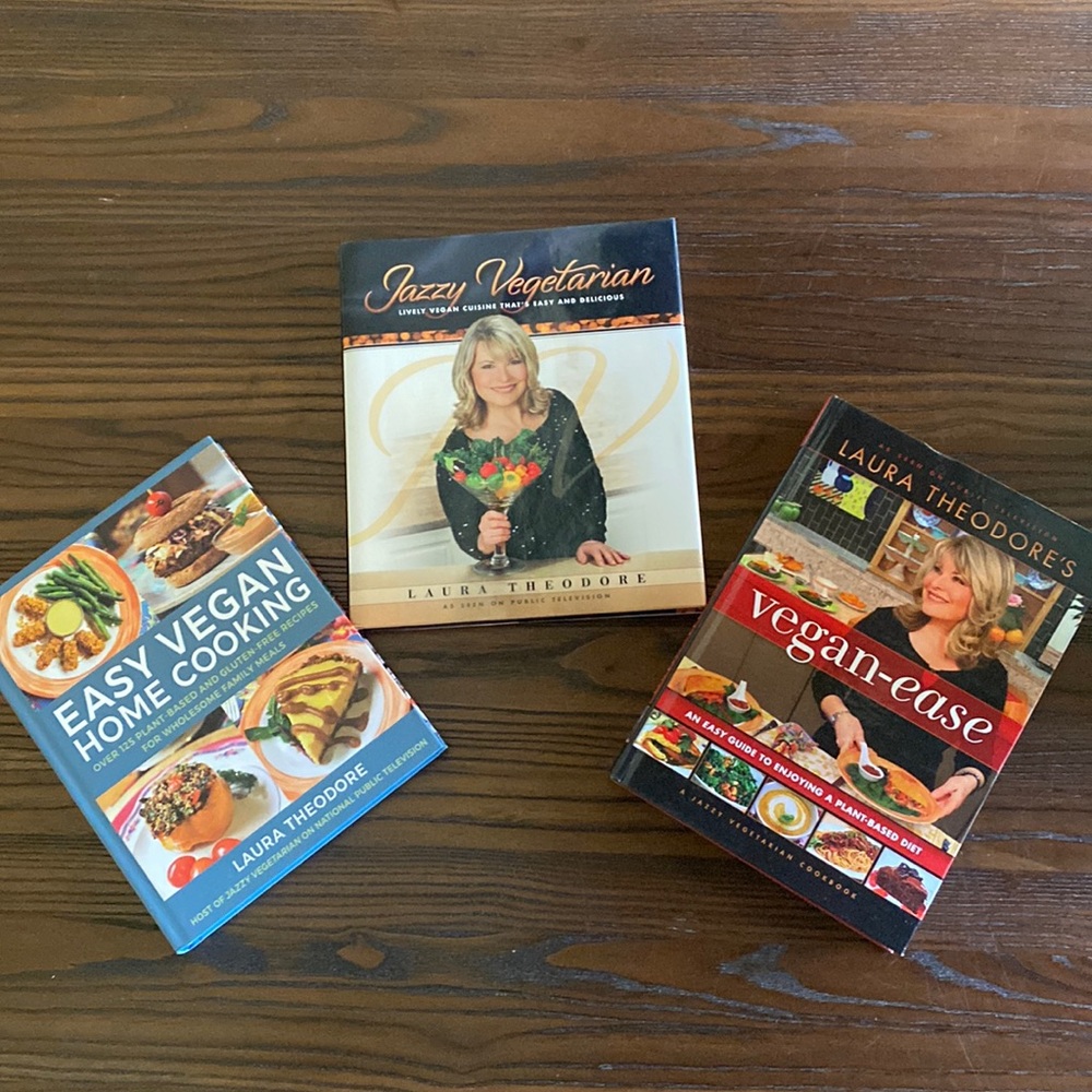 Jazzy vegetarian vegan cookbook bundle lot